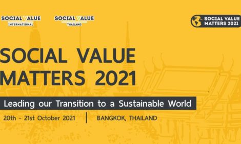 【SVI：2021年10月20日～21日@バンコク及びオンラインでのハイブリッド形式】「Social Value Matters 2021」のご案内